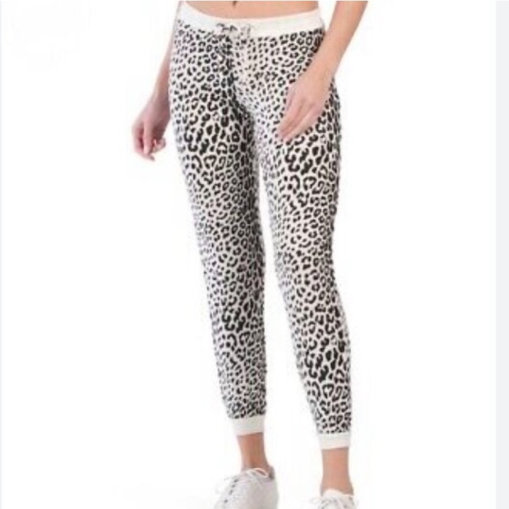 Chaser Leopard Print Jogger Pants